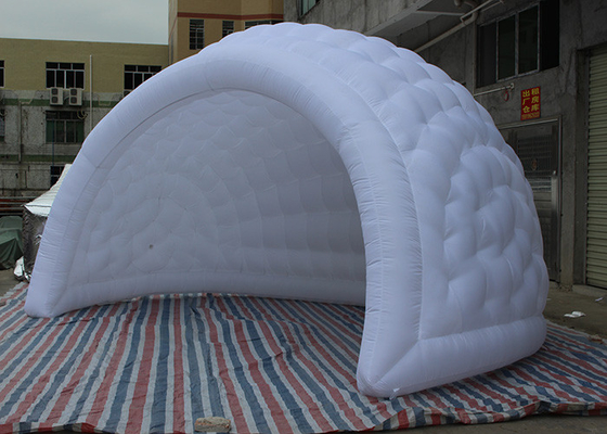 Porcellana tenda gonfiabile all'aperto bianca di 4.5mH x di 5.5mL, tenda gonfiabile della cupola per il cortile fornitore