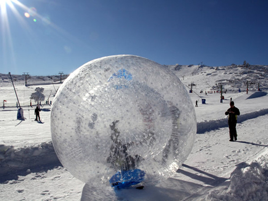 Porcellana Palla gonfiabile trasparente di Zorb per neve/palla gonfiabile gigante dell'acqua di Zorbing fornitore