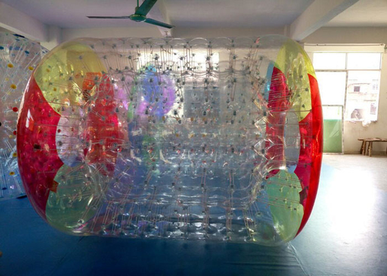 Porcellana palla gonfiabile di Zorb del rullo dell'acqua da 0,7 millimetri TPU, giocattoli gonfiabili per le piscine fornitore