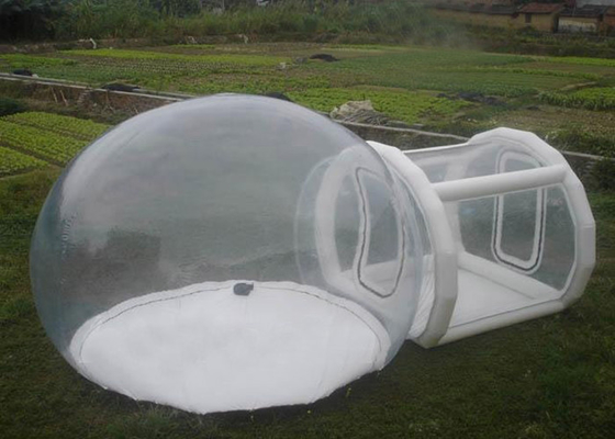 Porcellana Tenda trasparente gonfiabile della bolla con la tenda della bolla della radura del PVC del tunnel 0.6mm fornitore