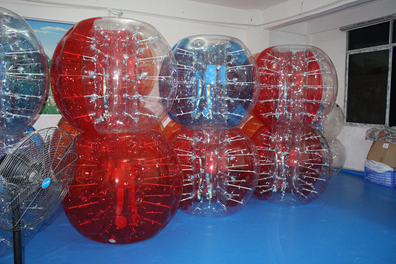 Porcellana Urto gonfiabile della palla della pancia degli adulti di calcio gonfiabile rosso della bolla fornitore