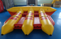 Pesce gonfiabile della mosca della barca di banana di Customed 6 Seaters per i giocattoli dello stagno di esplosione fornitore