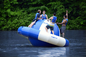 Barca gonfiabile Saturn gonfiabile della discoteca del parco dell'acqua del PVC del bene durevole gigante fornitore