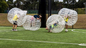 Calci gonfiabile della bolla adulti/dei bambini palla gonfiabile del paraurti del PVC da 0,8 - 1 millimetro fornitore