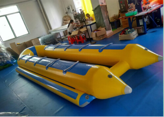Porcellana Metropolitana gonfiabile del gioco dell'acqua di esplosione della barca di banana di sport dell'acqua 5.3m*3m fornitore