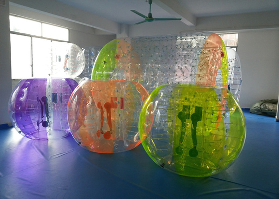 Porcellana I carnevali hanno colorato il vestito umano della palla della bolla di calcio dell'urto della palla della bolla di aria fuori fornitore
