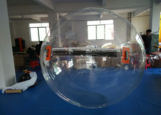 Porcellana Diametro umano gonfiabile enorme commerciale delle palle 2m del criceto dello stagno di acqua fornitore