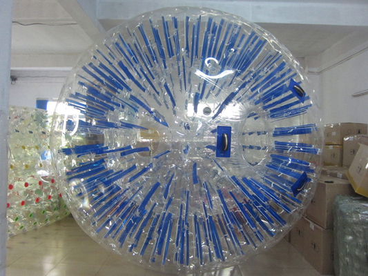 Porcellana Palle gonfiabili blu su ordinazione del criceto della palla/parco di divertimenti di Zorb per gli esseri umani fornitore