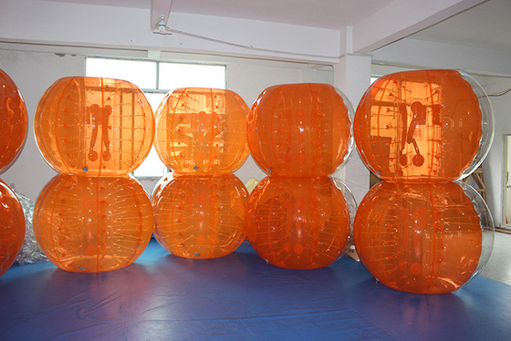Porcellana tpu di 0.7mm CE umano gonfiabile di calcio della palla della bolla del pallone da 1,5 m. fornitore