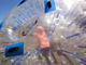 Palle gonfiabili blu su ordinazione del criceto della palla/parco di divertimenti di Zorb per gli esseri umani fornitore