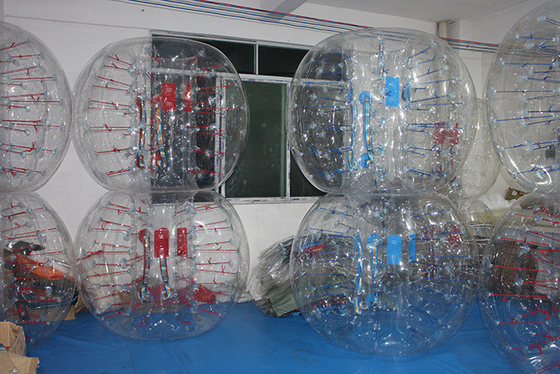 PVC di 0.8mm CE gonfiabile di calcio della bolla dello zorb del corpo del diametro da 1,5 m. fornitore