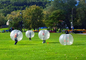 Colore trasparente della bolla del PVC/TPU degli adulti di durevolezza umana gonfiabile della palla fornitore